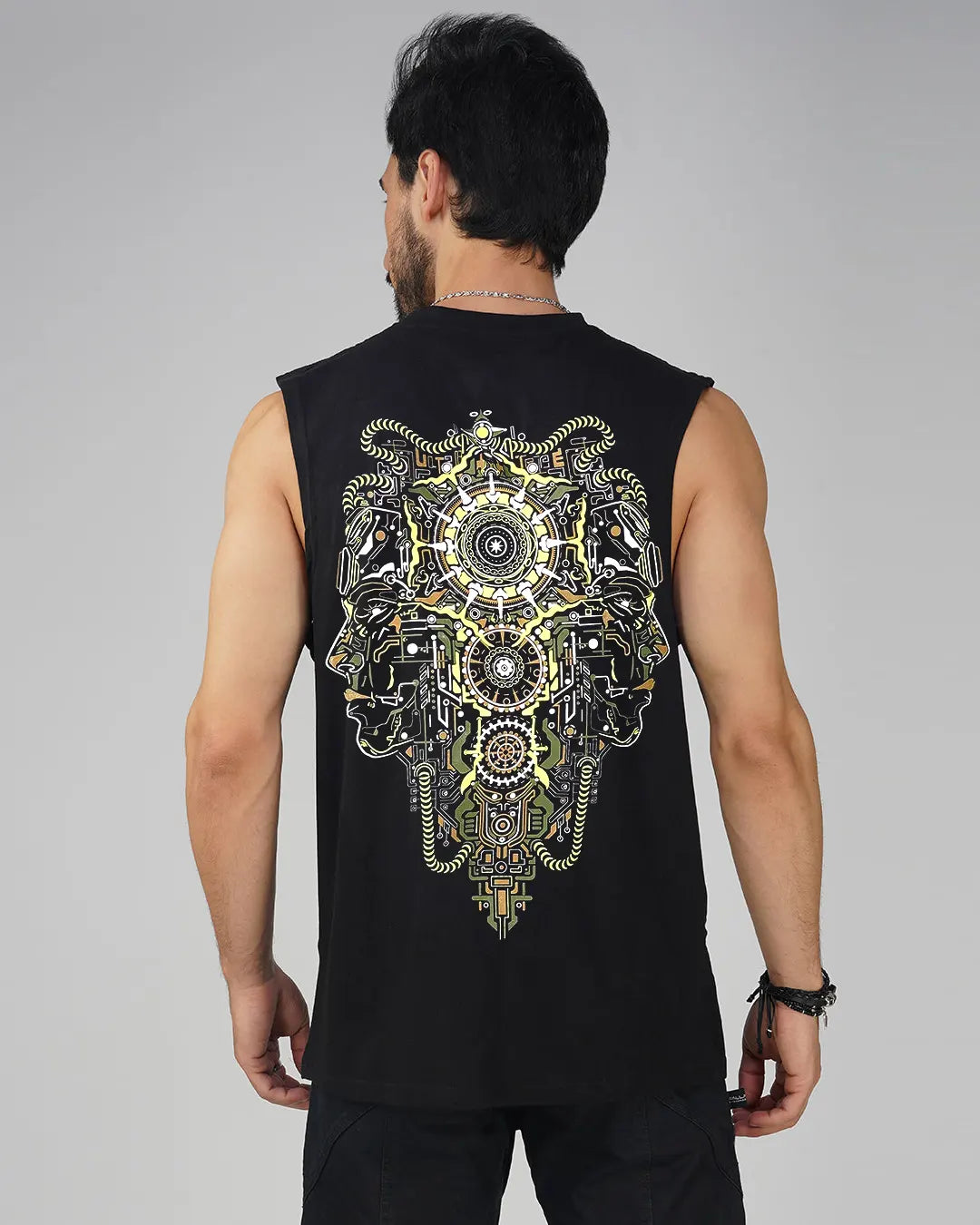 UV Tank Top - Mechanical Face