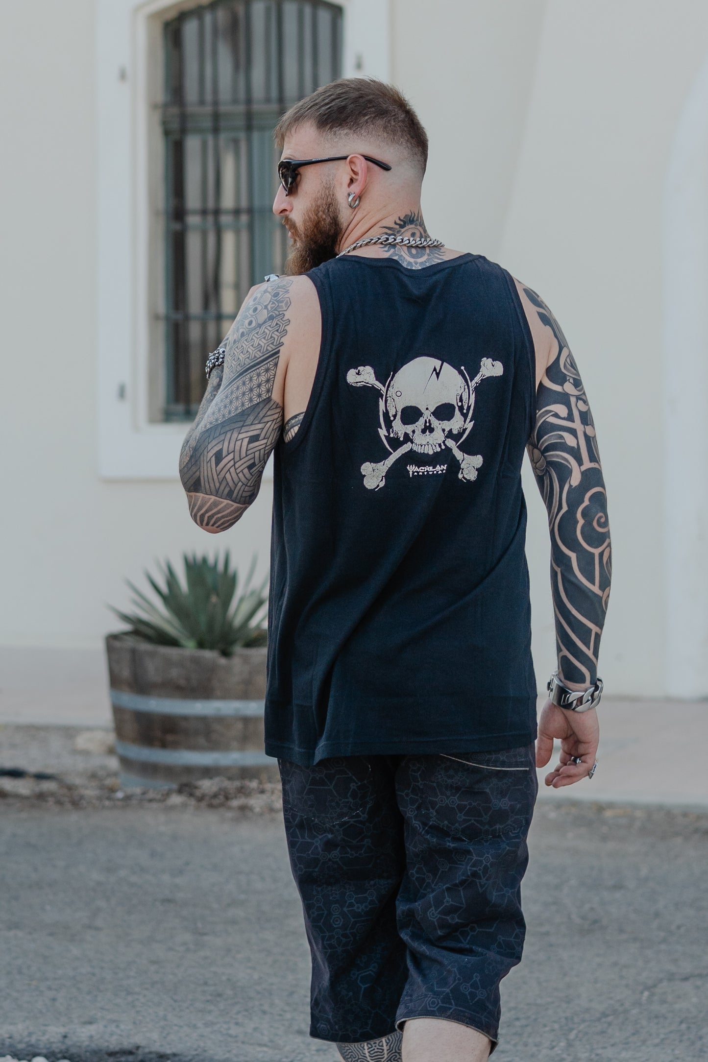 A-Tank - Cotton Screenprint - PIRATE