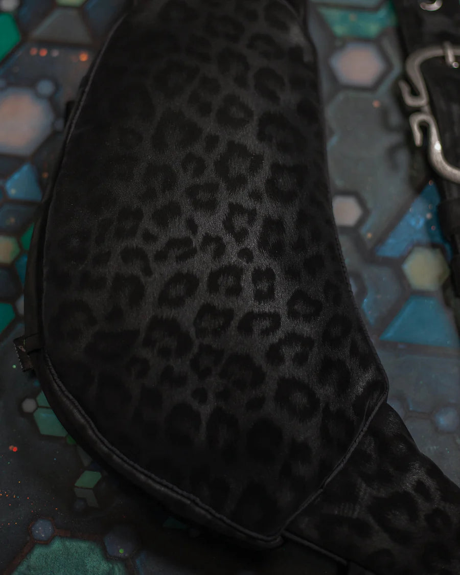 Botta Bag - Fake Leather Buckle - BLAK LEOPARD