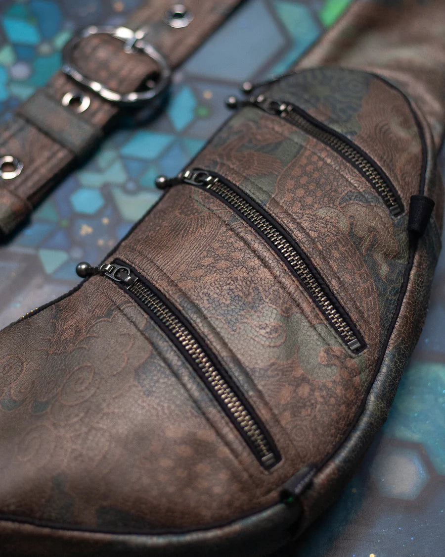 Botta Bag - Fake Leather Buckle - DRAGONS