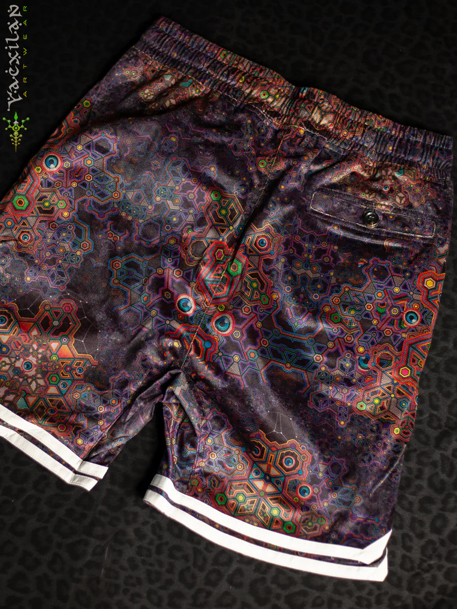 Boxing Shorts - Velvet Fawn - ASTROCORAL