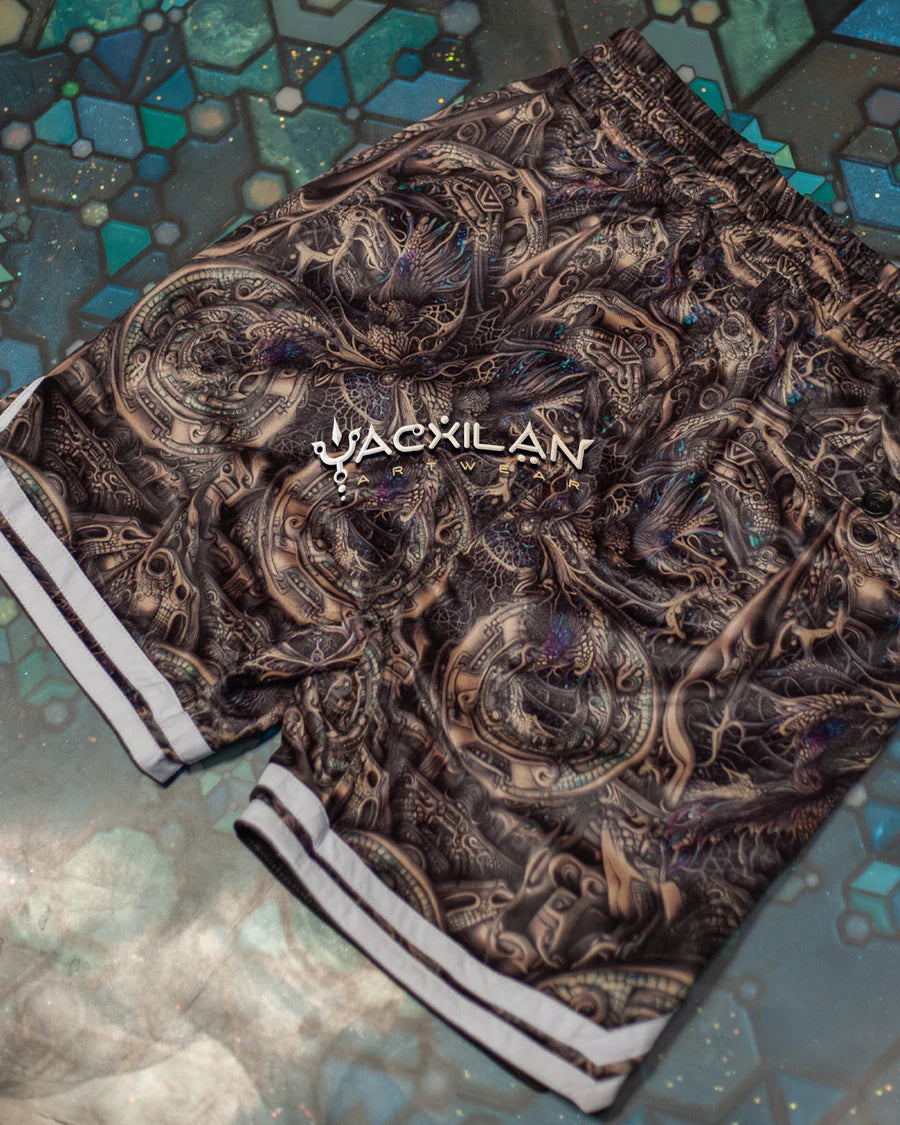 Boxing Shorts - Velvet Fawn - KETZALCOATL