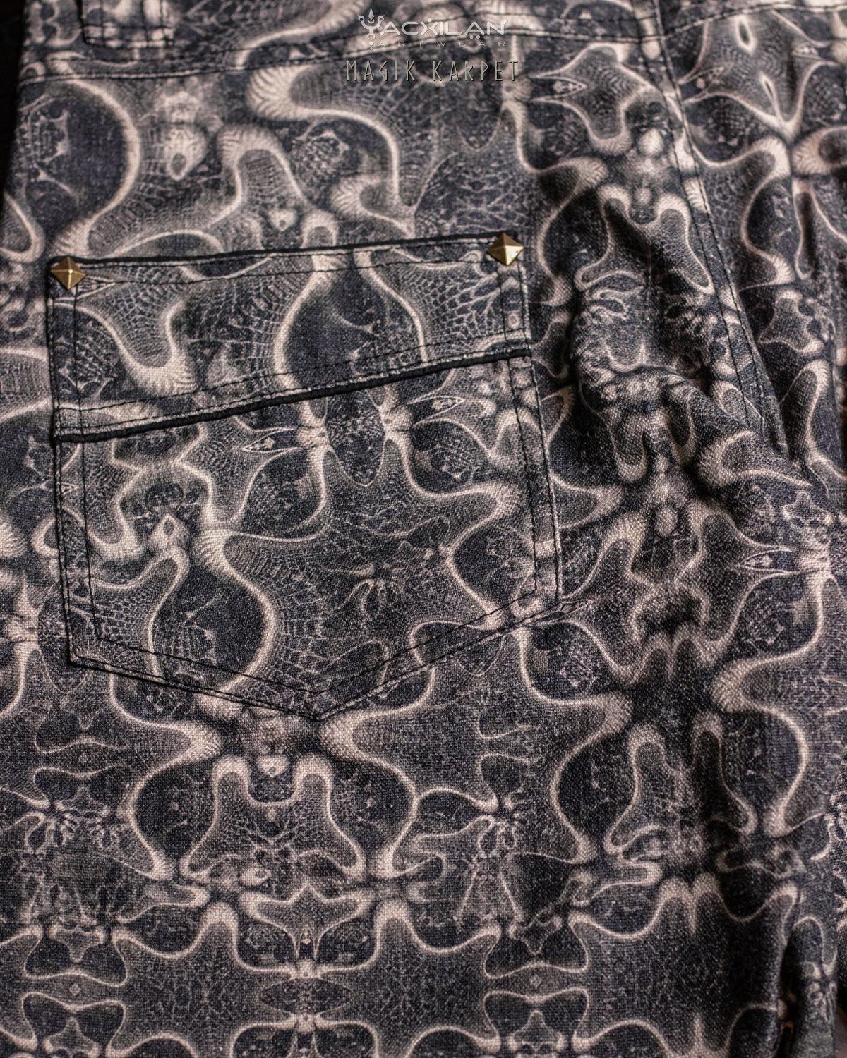 Flying Short - Linen AOP - MAGIC KARPET