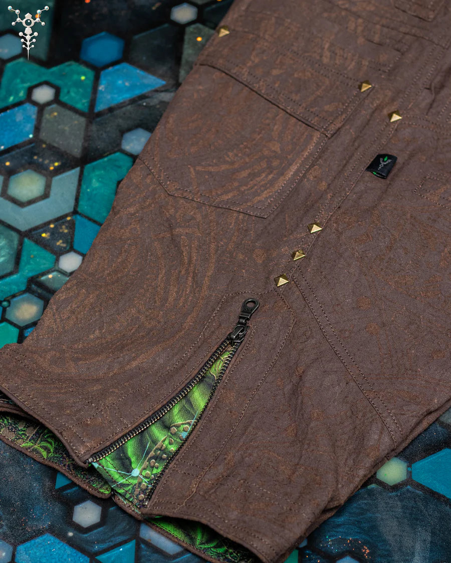Flying Short - Organic HEMP - Brown RETRO FUTURE Entmoot
