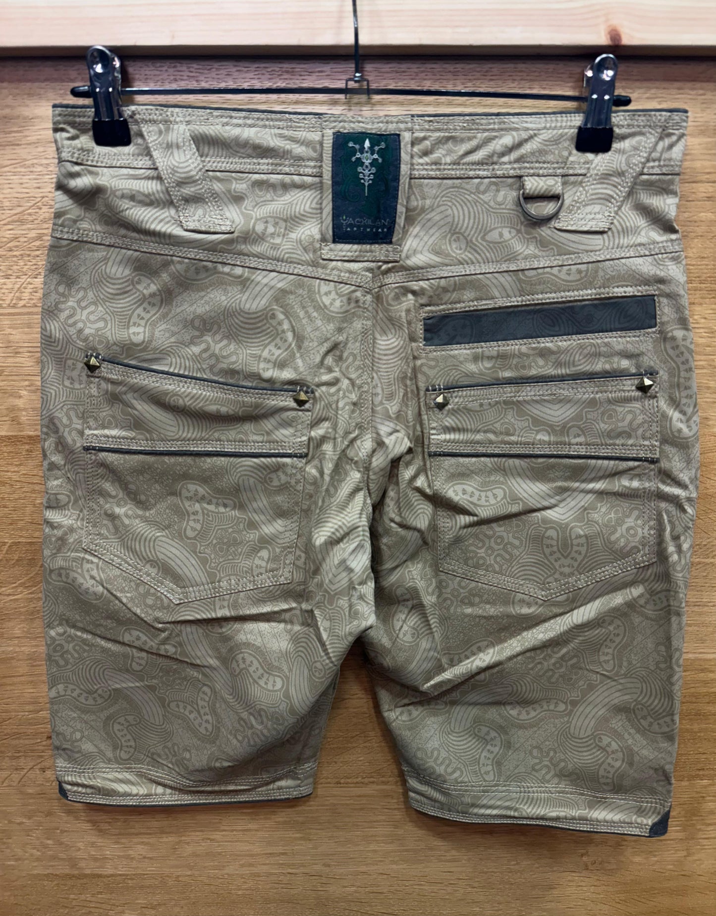 Flying Short Men / Cotton Printed - SAND MYCELIUM Atlantis