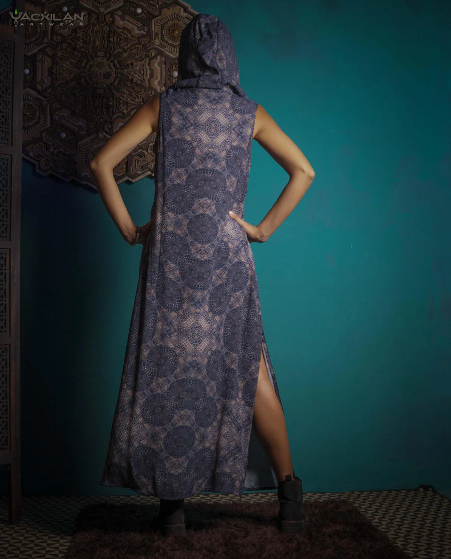 Hooded Long Dress / Viscose - GATORX
