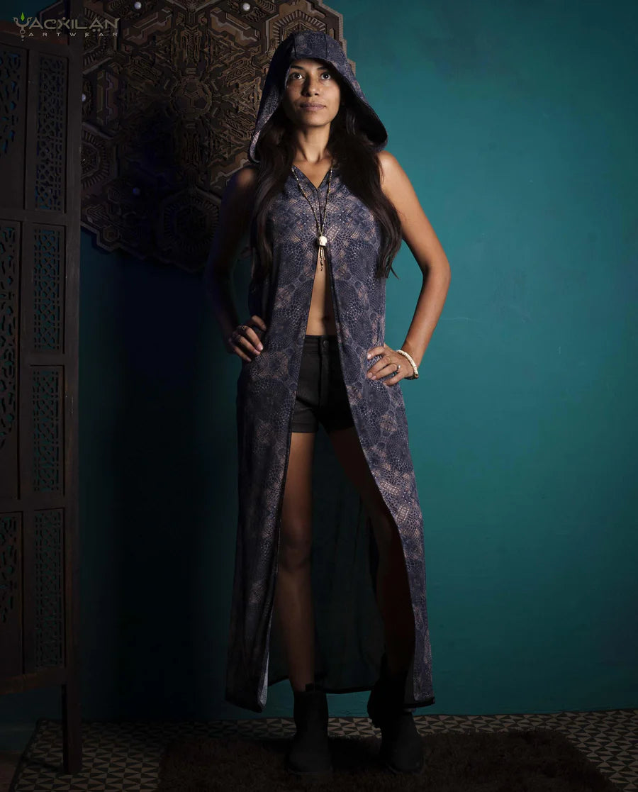 Hooded Long Dress / Viscose - GATORX