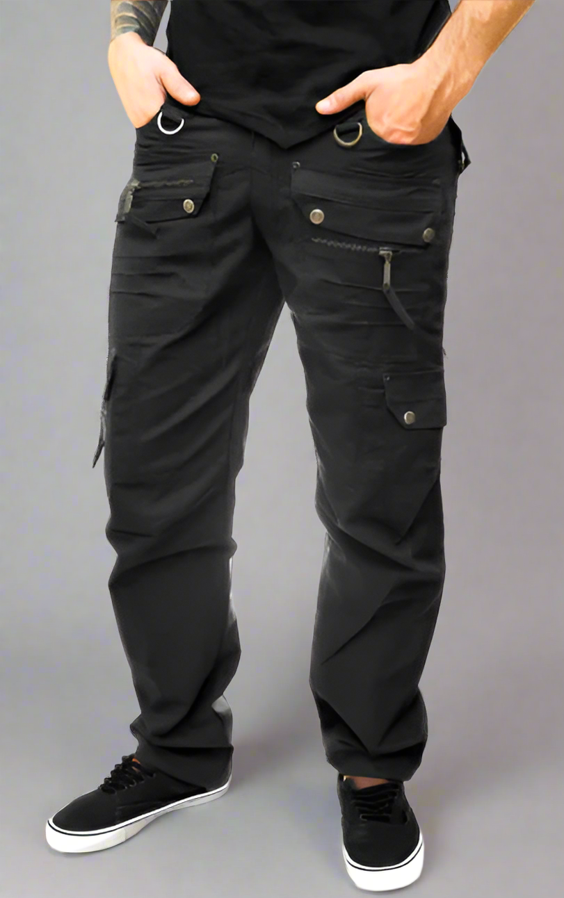Long pants - Maya Cargo - Black