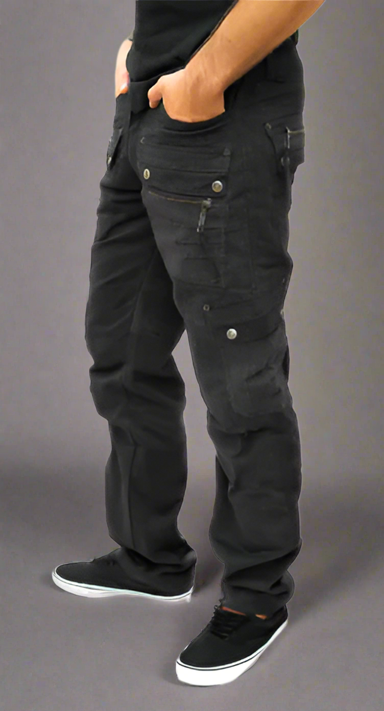 Long pants - Maya Cargo - Dark Grey