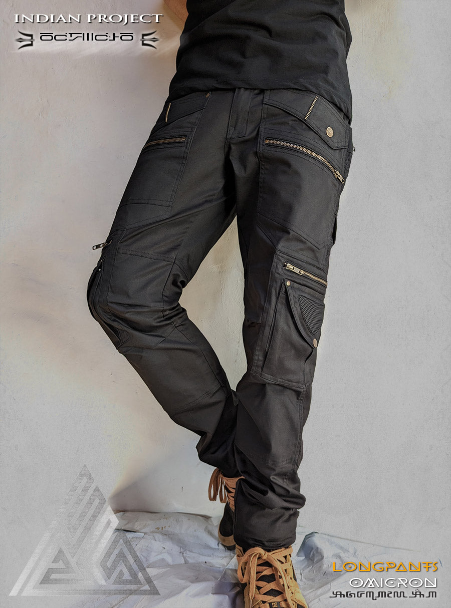 Long pants - Omicron - black