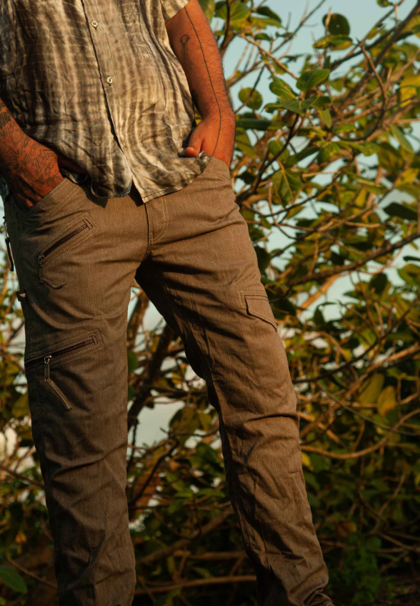 Long pants - Urban Hippie - Light Brown