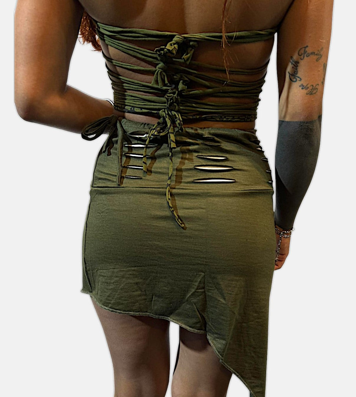 Mini Skirt - Elegant cut - Forest Frequency