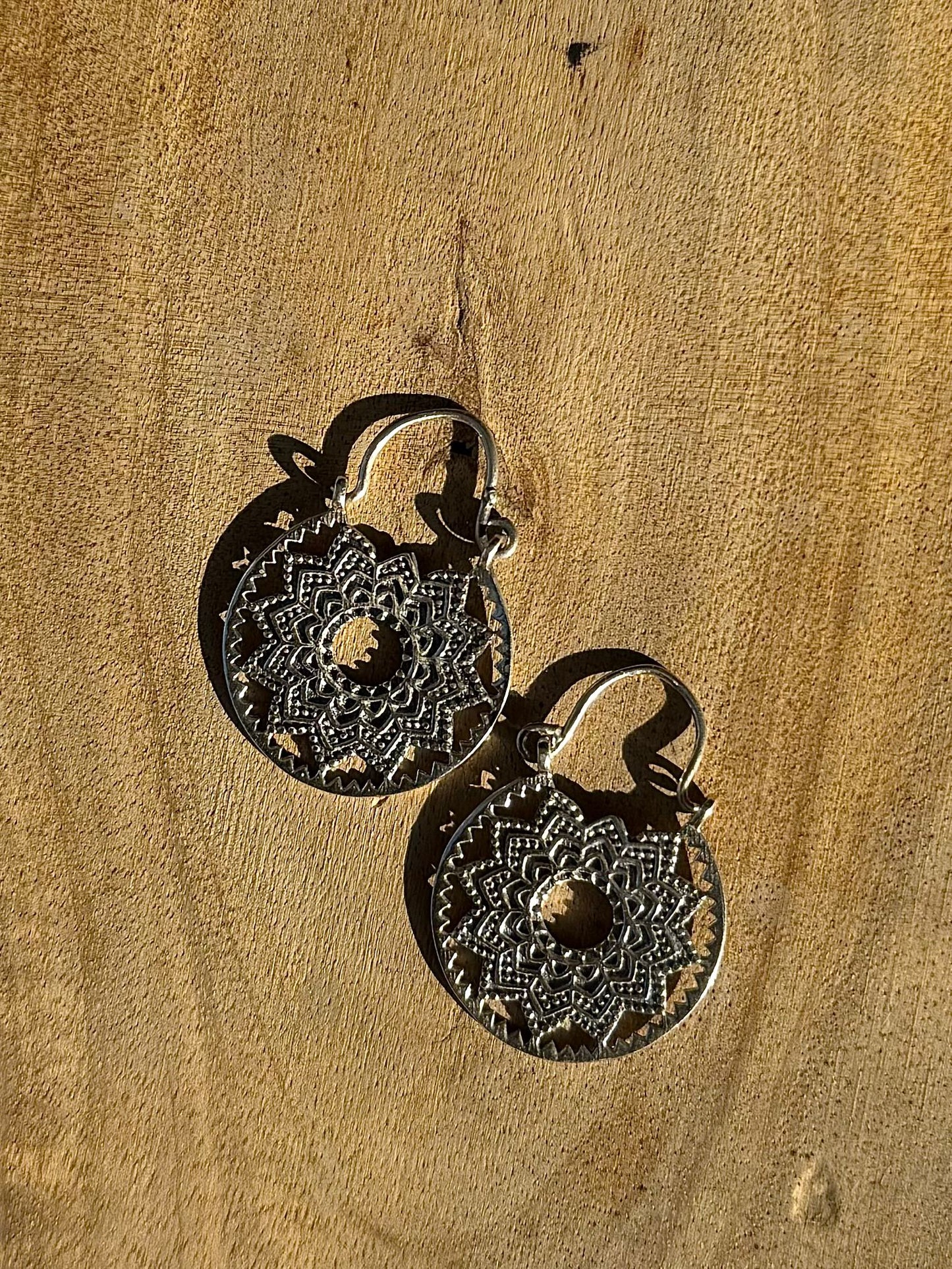 Sacred Mandala Earrings