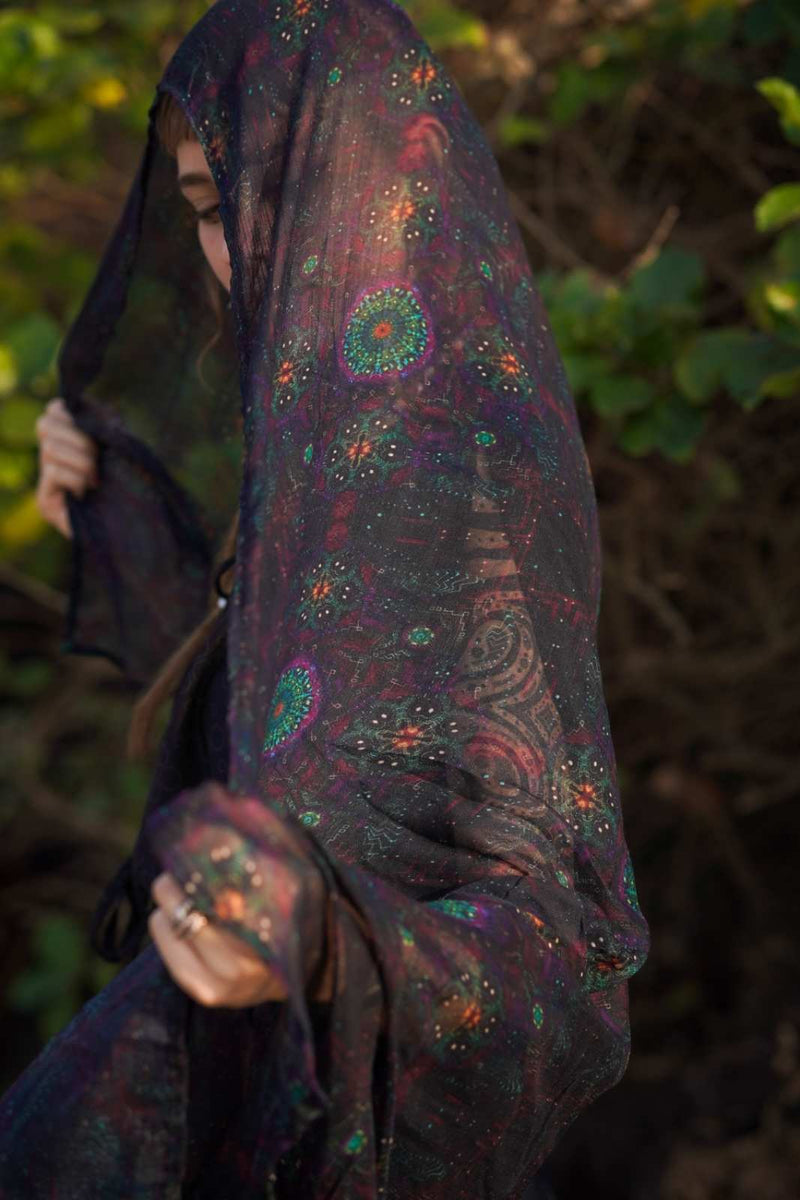 Scarf - Bamboo Fabric Witch Scarf - Transcendence