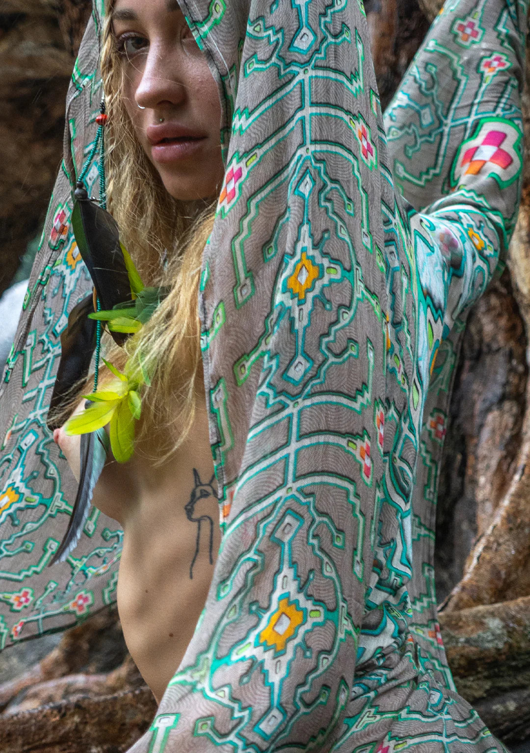 Scarf / Pareo - Bamboo - HUIRRARIKA