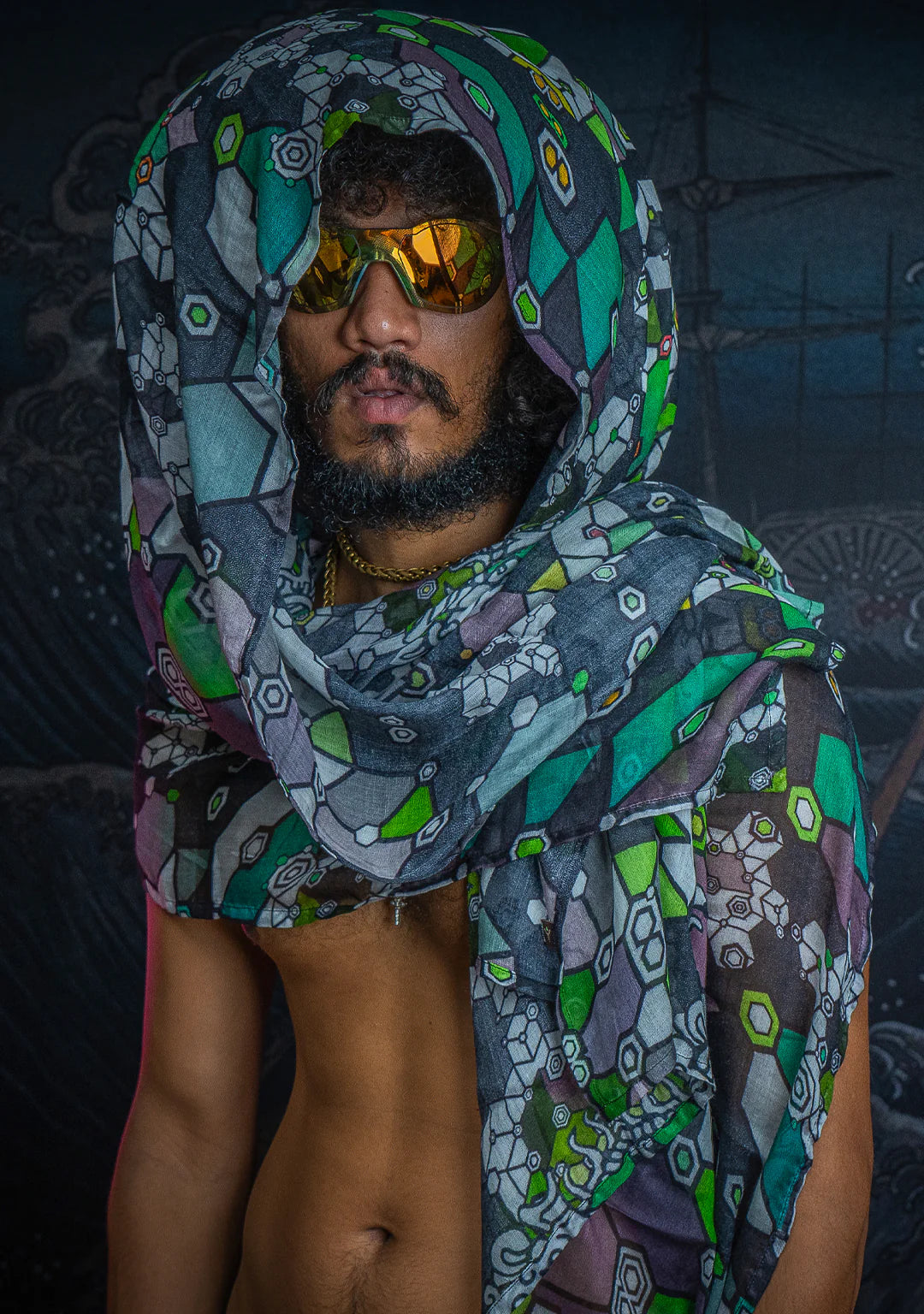 Scarf / Pareo - Bamboo - SHAMANKA