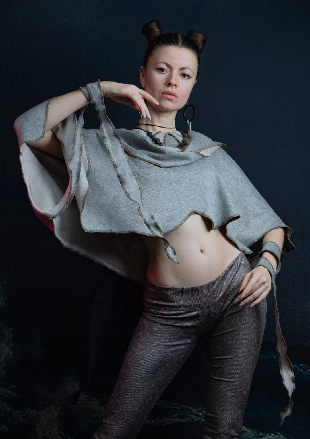 Sweater / Shall Knits - MANTA SKUNK SQWID Elders