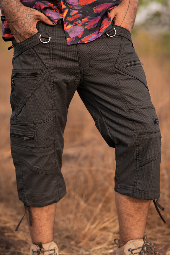 Shorts - Covid 3/4 Cargo - Dark grey