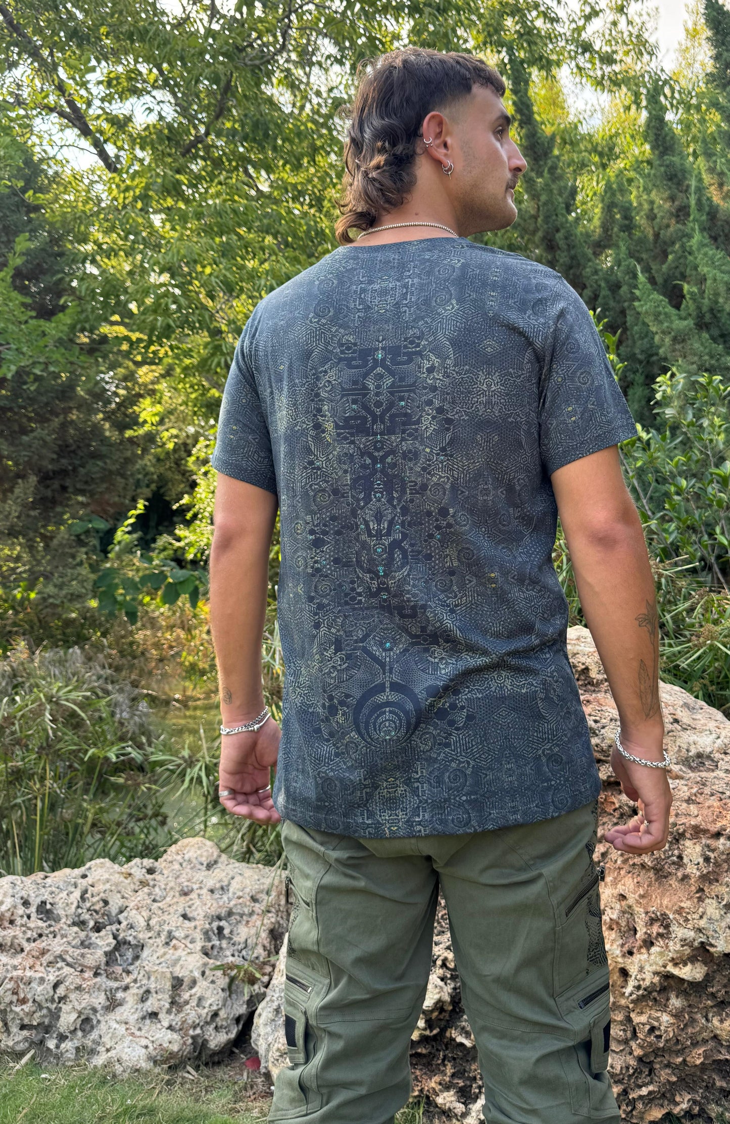 T-Shirt / Cotton - Fraktal Totem