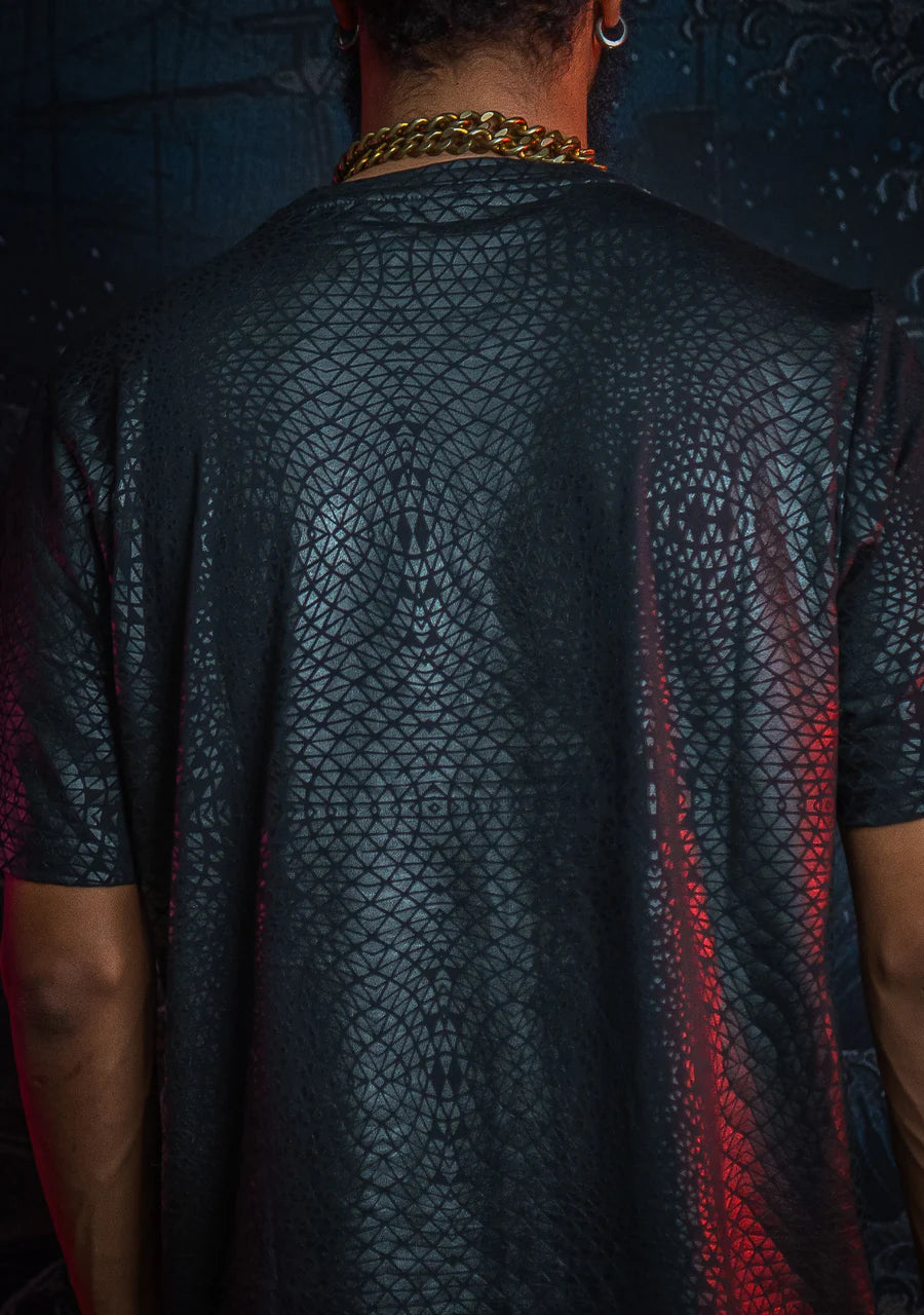 T-Shirt Men / Cotton Supima 120 gsm - Black DESINTEGRATION