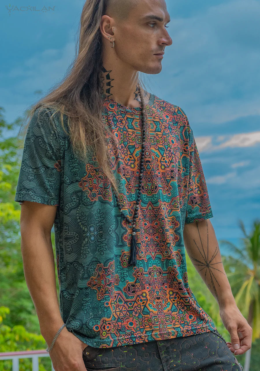 T-Shirt Men / Cotton Supima AOP - ATLANTIS