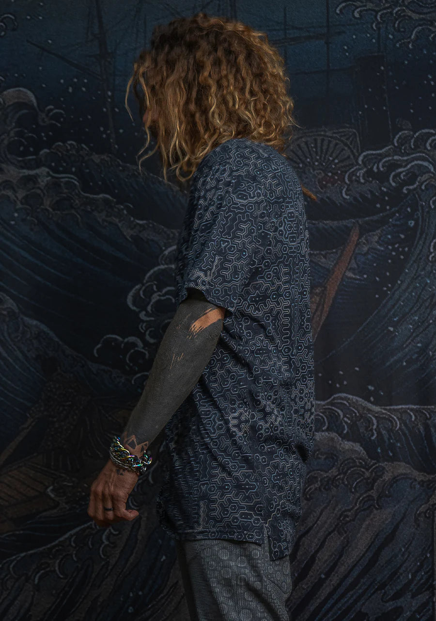 T-Shirt Men / Cotton Supima AOP - DAYDREAMER