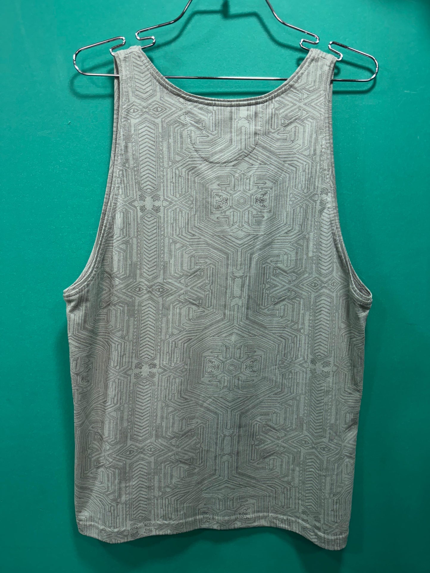 Tank T-shirt - METANOIA - light green