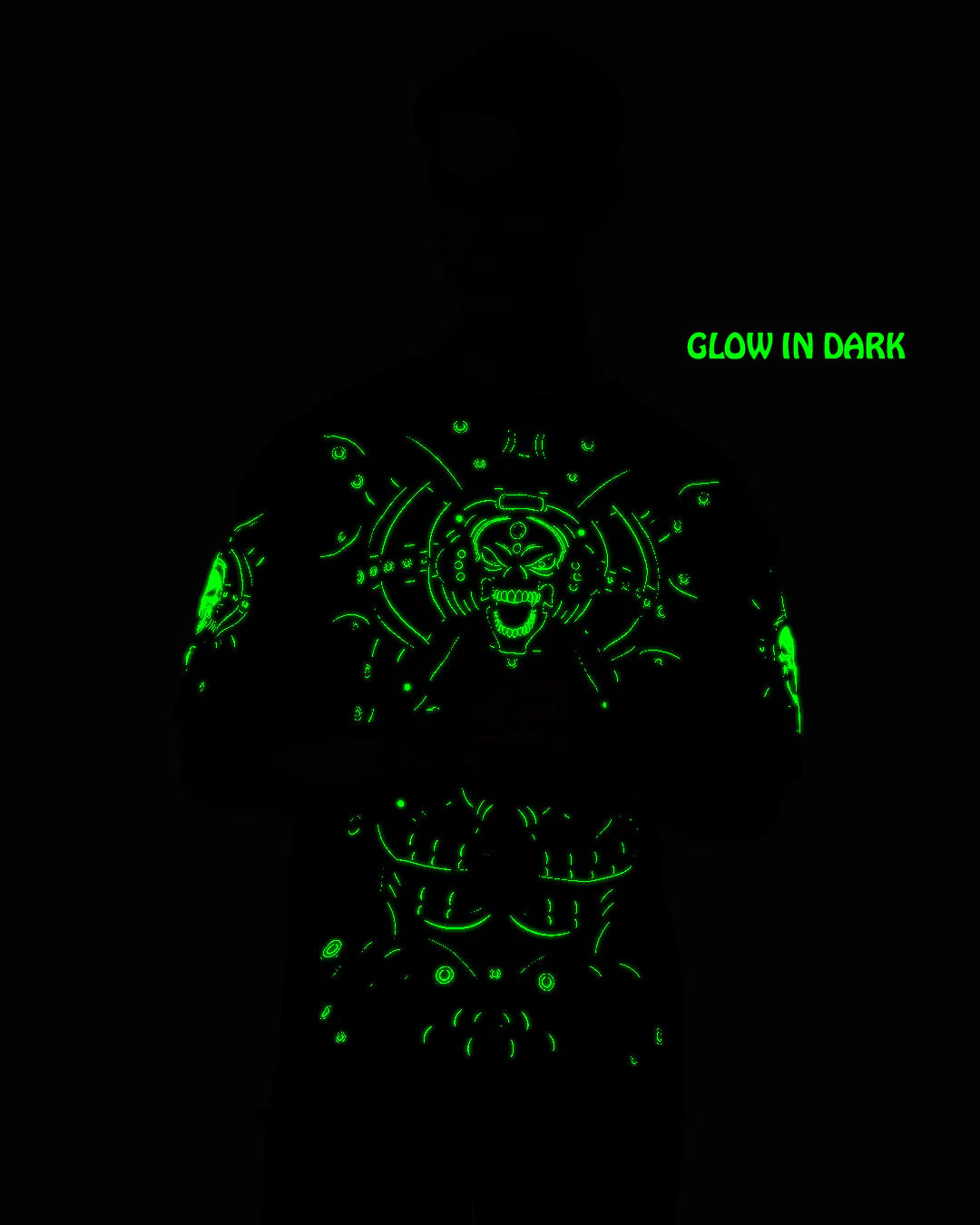 Oversize T-Shirt - DJ Skull Trance