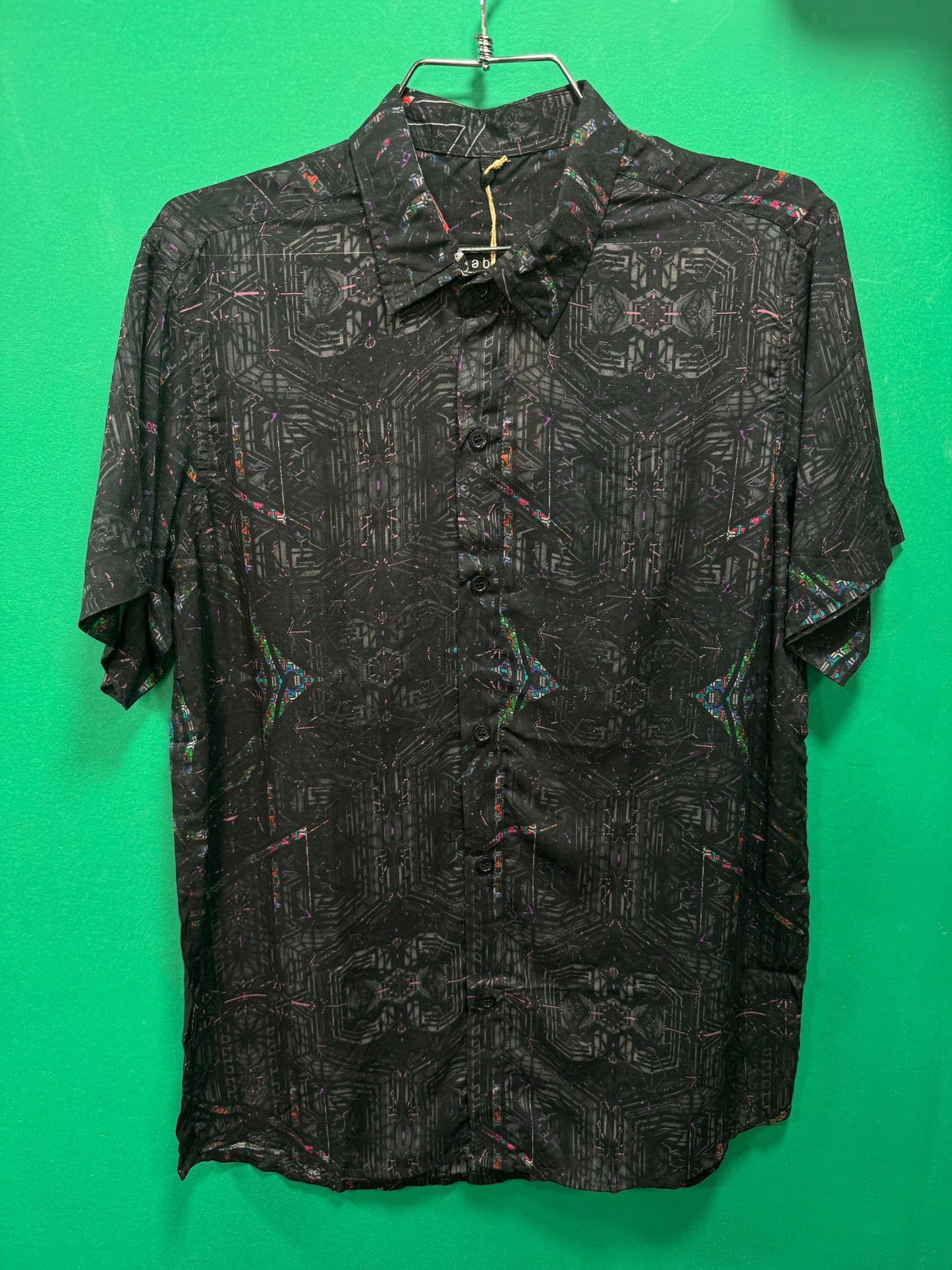 Viscose Shirt - Fractal bloom
