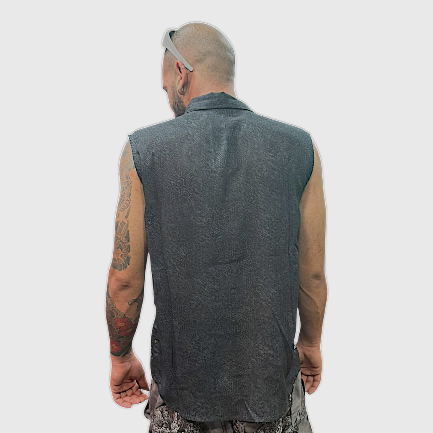 Button Up Tank - Plastik Aof
