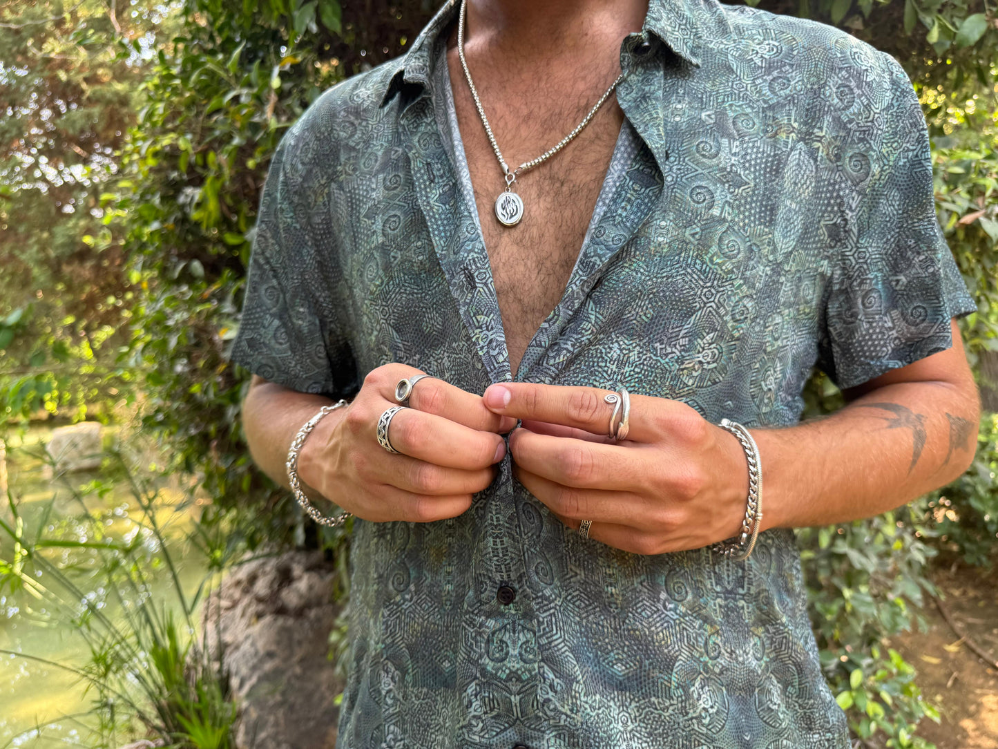 Viscose Shirt - Rainbow