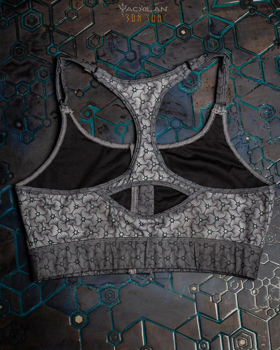 Yacxilan - Crop Top Sportwear Zip - SUNSHINE