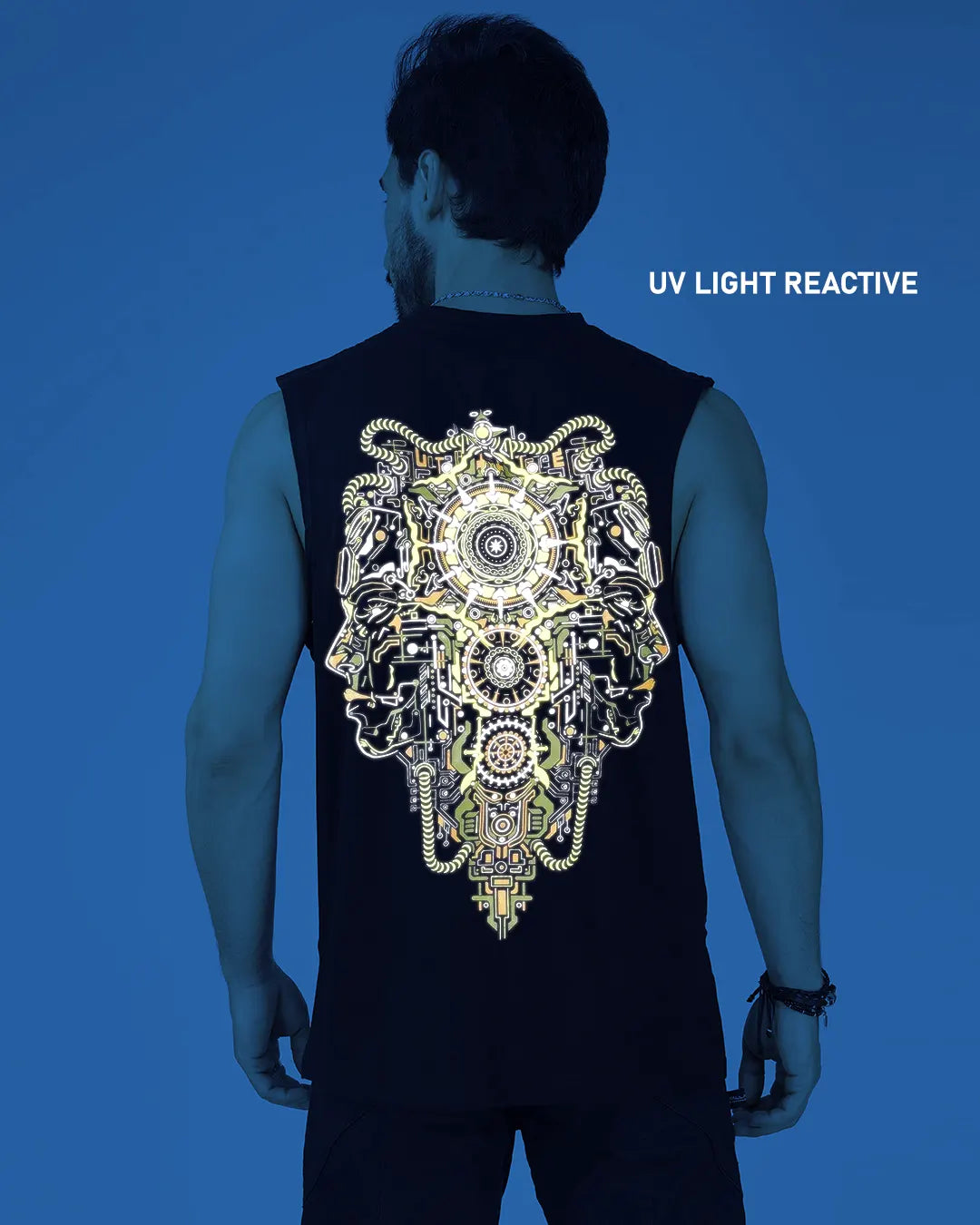 UV Tank Top - Mechanical Face