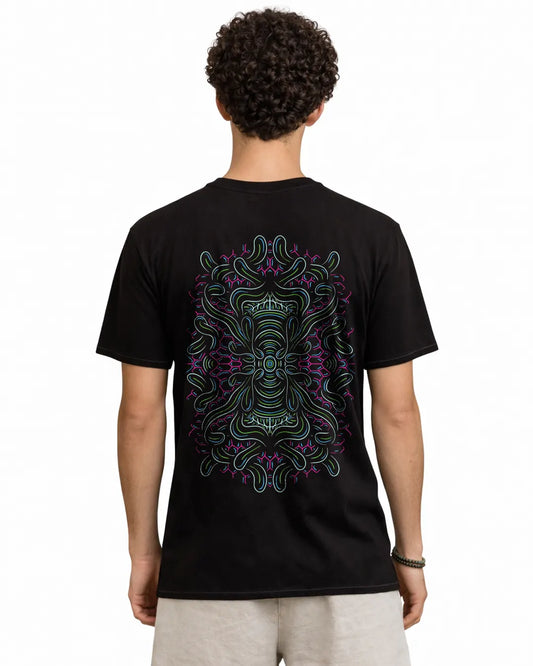 UV T-Shirt - Psychedelic Flower