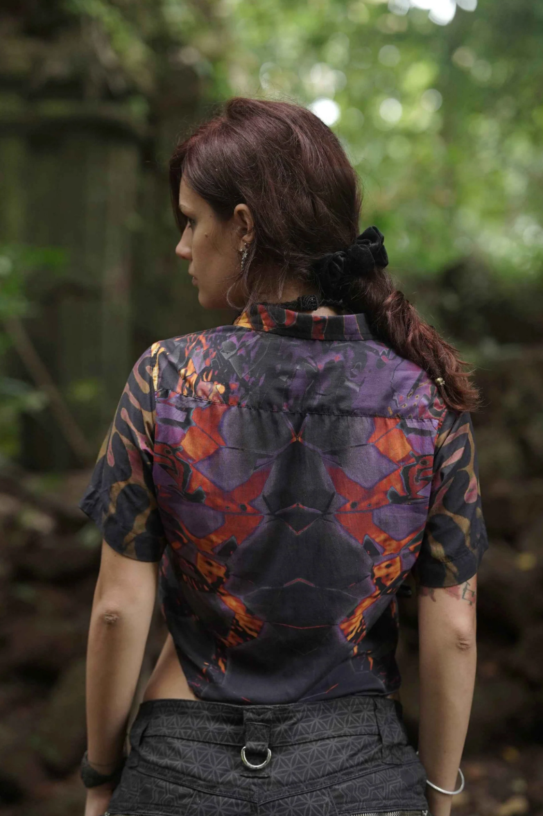 Bamboo Crop Shirt - Straya