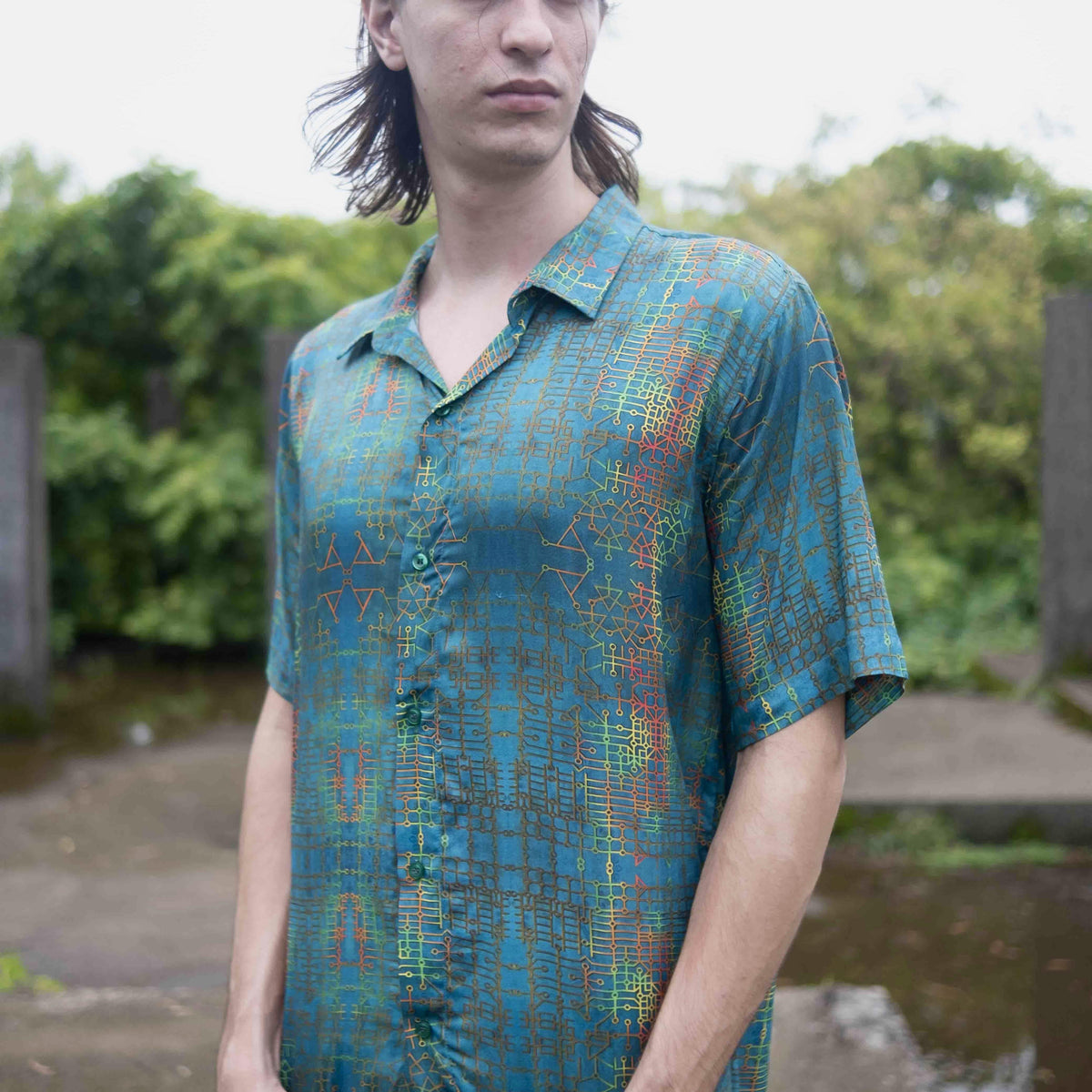 Bamboo Shirt - BLUE DREAMS