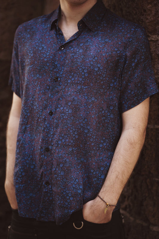 Bamboo Shirt - BLUE OCCULT