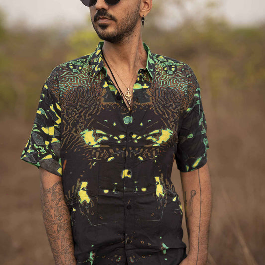 Bamboo Shirt - GREEN WIZARD