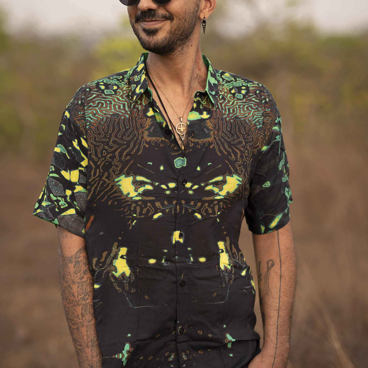 Bamboo Shirt - GREEN WIZARD
