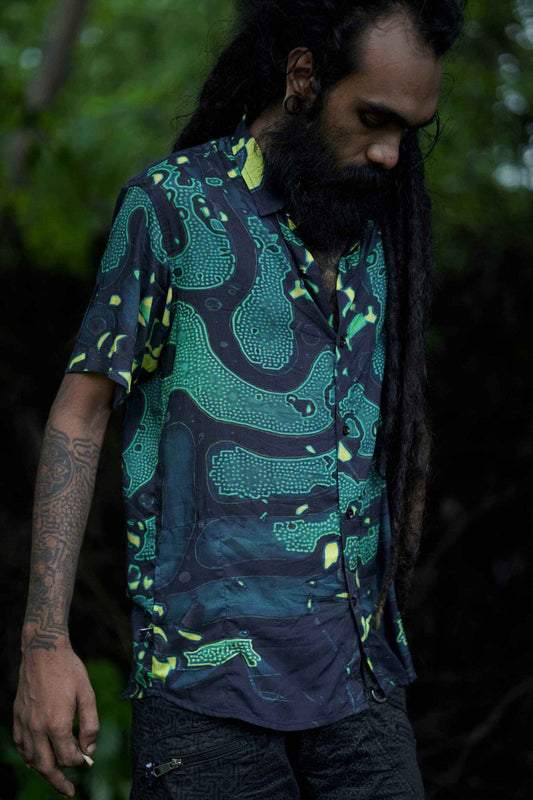 Bamboo Shirt - GREEN WIZARD v2