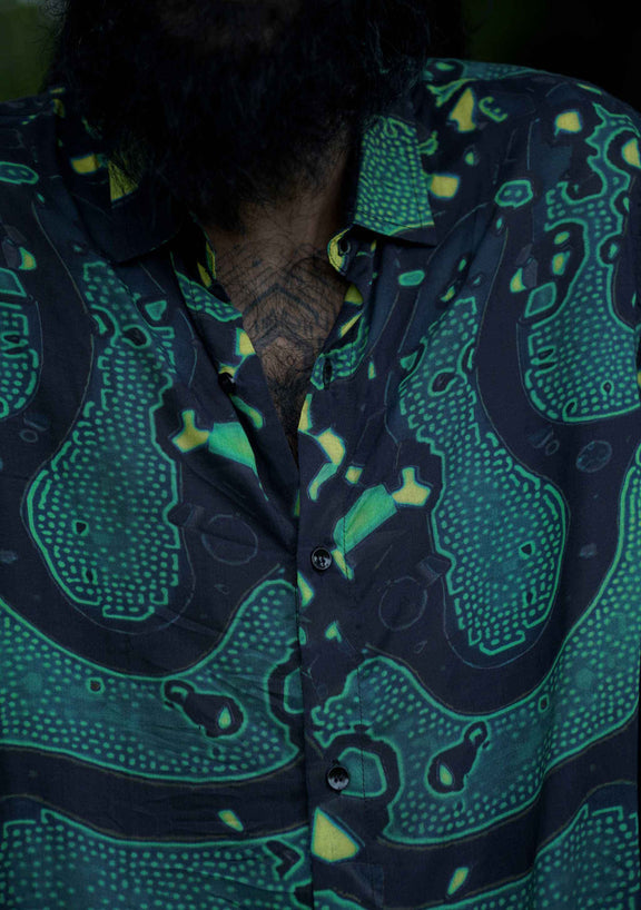 Bamboo Shirt - GREEN WIZARD v2