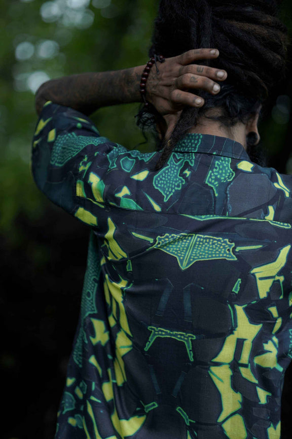 Bamboo Shirt - GREEN WIZARD v2