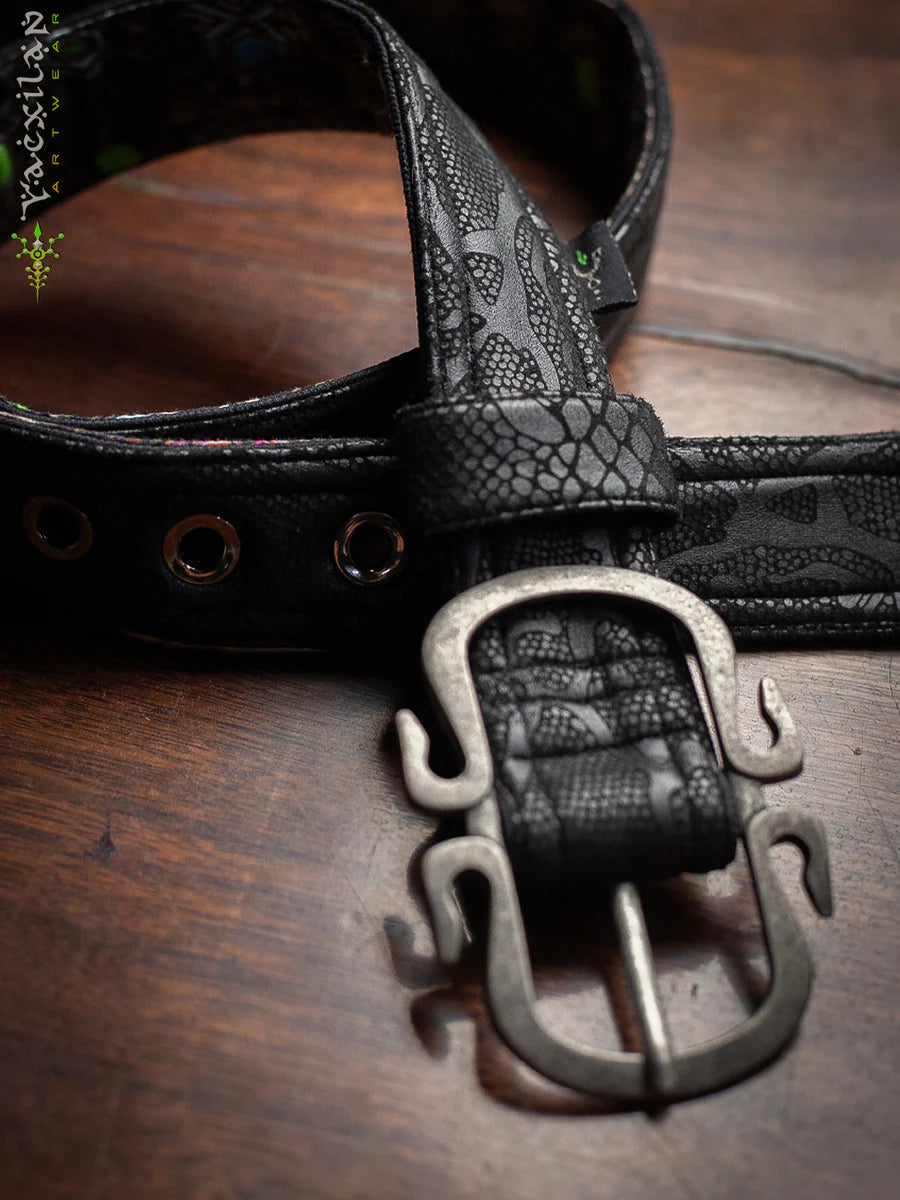Belt / Fake Leather / - BLAK BOA Hook Buckle