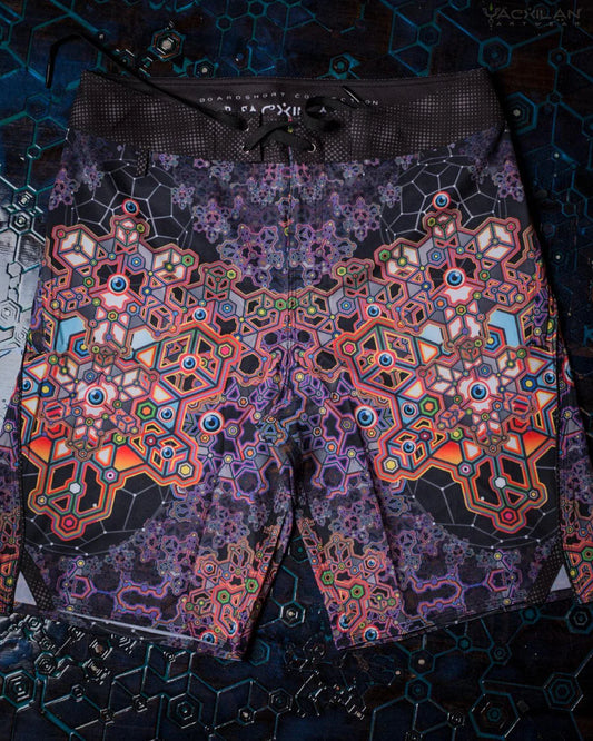 Board Shorts - CORAL BLAST