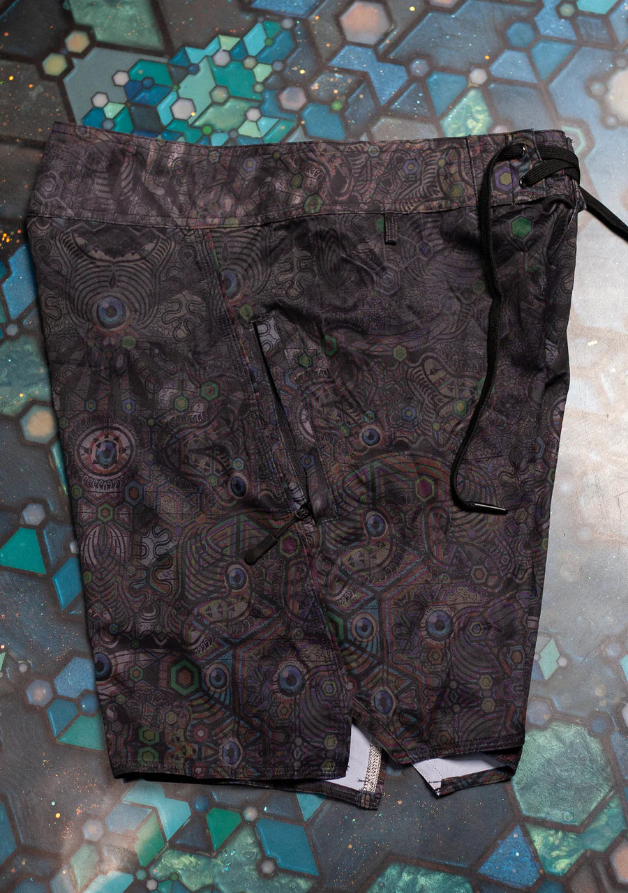 Board Shorts -  DARK PSYCHEDELIKA