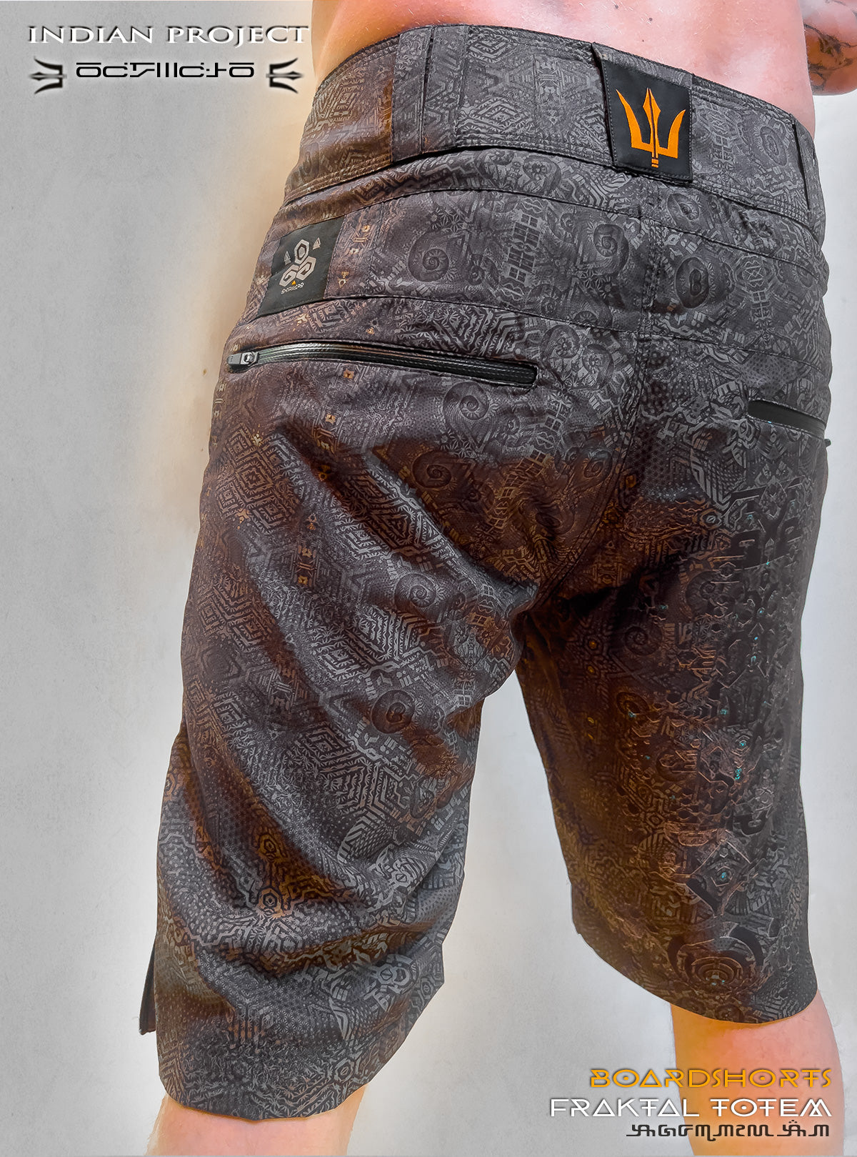 Board Shorts - Fraktal Totem