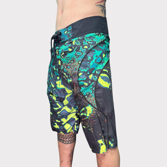 Board Shorts - GREEN WIZARD V2