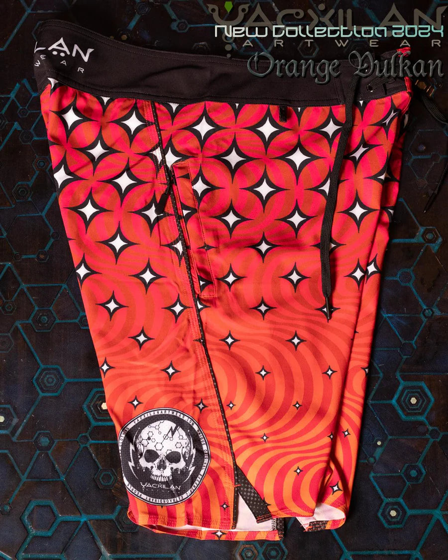 Board Shorts - Orange VULKAN