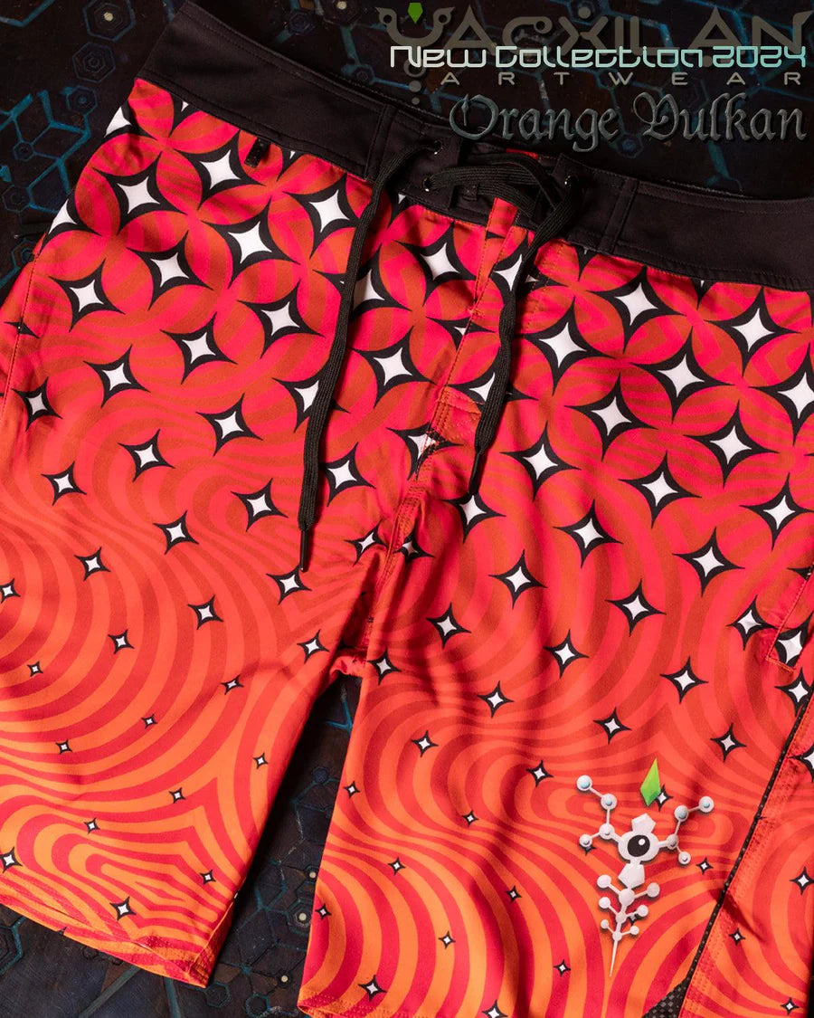 Board Shorts - Orange VULKAN