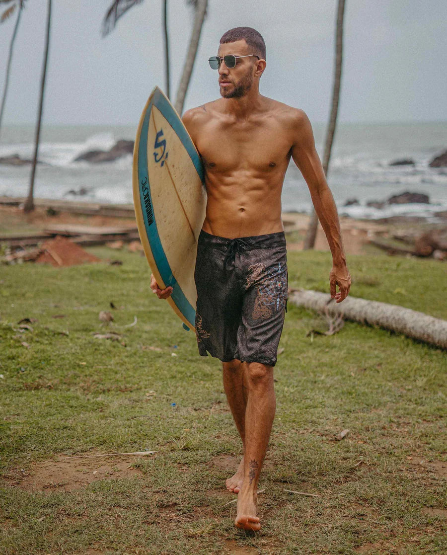 Board Shorts - PAKAL SNAKE